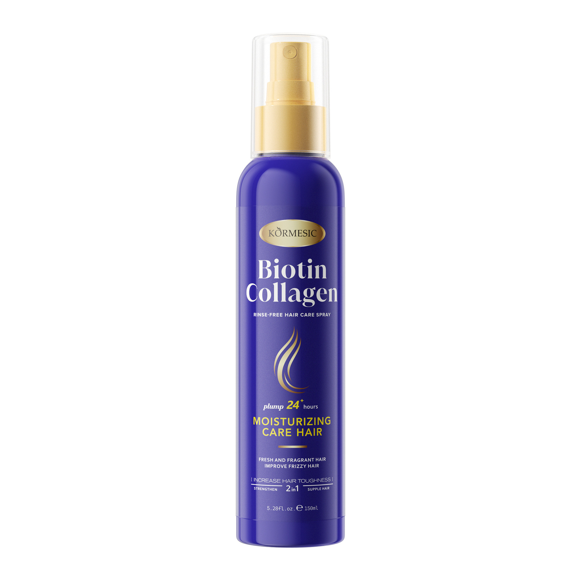 Comercio exterior KORMESIC colágeno y biotina lavado de cabeza shampoo máscara de cabello champú transfronterizo al por mayor