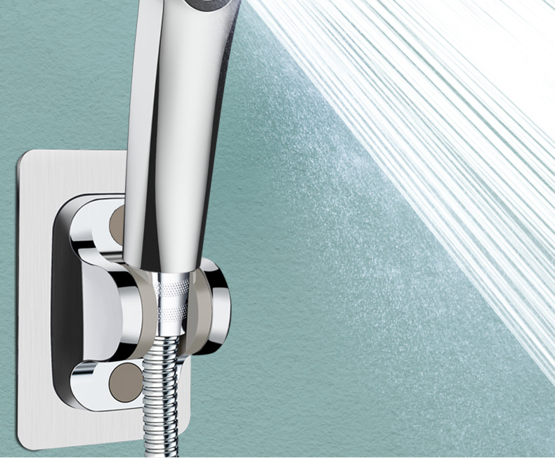 Description Picture 4 of itemNew 130mm Big Panel 3 Modes Adjustable Shower Head Bathroom High Pressure Water Saving Shower Mixer Nozzles Bathroom Accessories