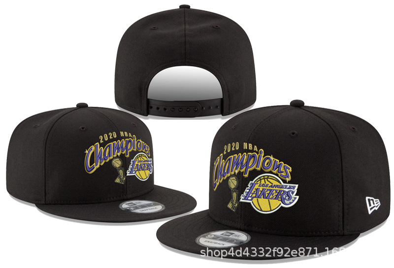 NBA ロサンゼルス レイカーズ バスケットボール ベースボール キャップ フラットつば調節可能なキャップ ヒップホップ ファッション フラットつばキャップ 越境貿易|undefined