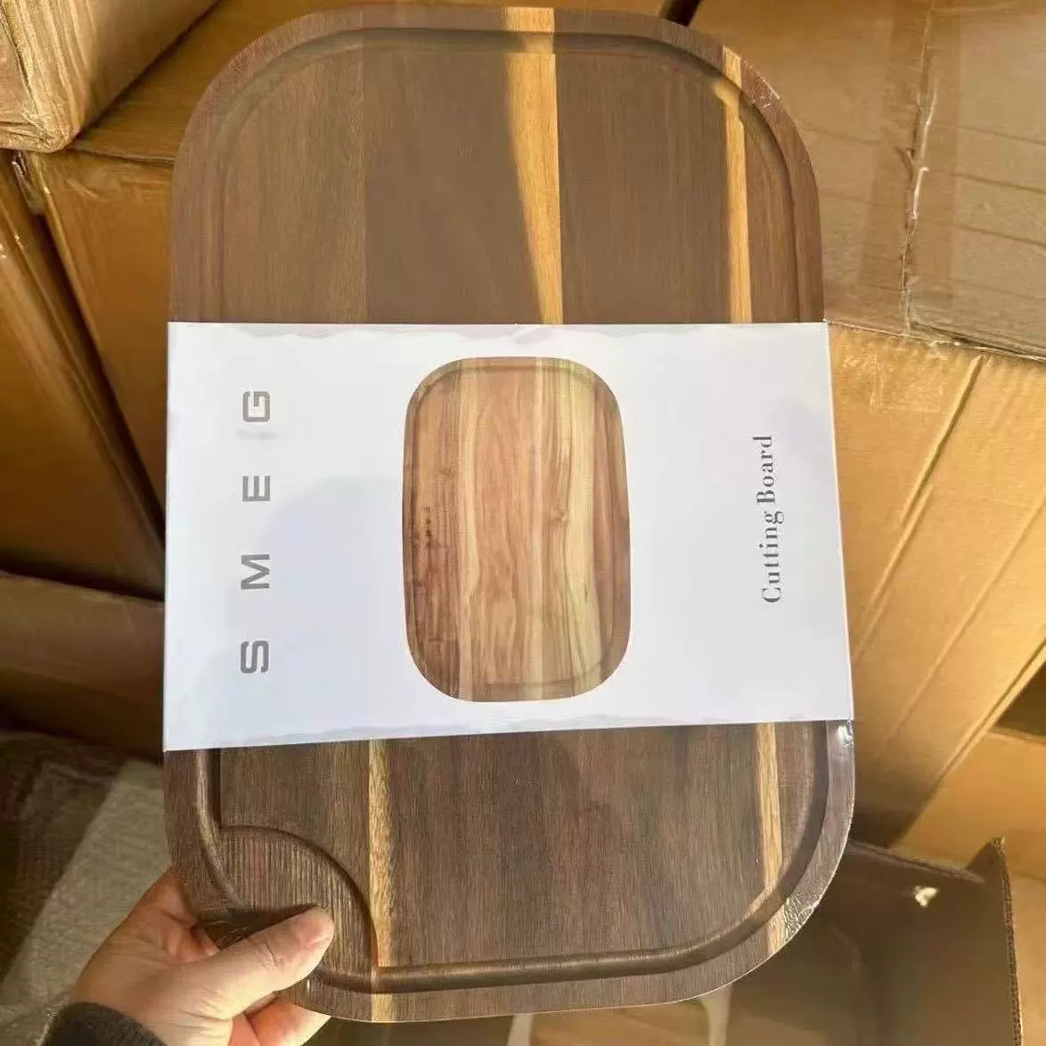 Разделочная доска из акации SMA SME Spot Acacia wood cutting board итальянская кухонная доска бытовая разделочная доска из древесины цельная разделочная доска