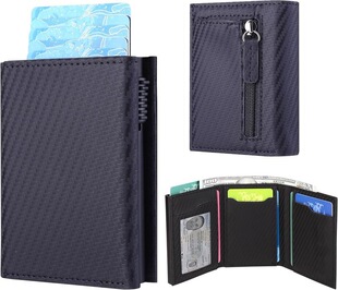 U 95226 RFID Side Push Card Wallet ���I���� ���R�d�羳�W����