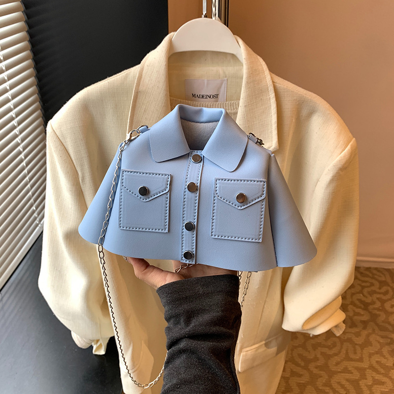 个性衣服款式2025新款韩版洋气设计唯美休闲时尚链条单肩斜挎女包|undefined