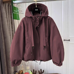 2025 Spring and Autumn European Style Trendy High-End Design Petite Slimming Concealing Workwear Style Women's Jacket