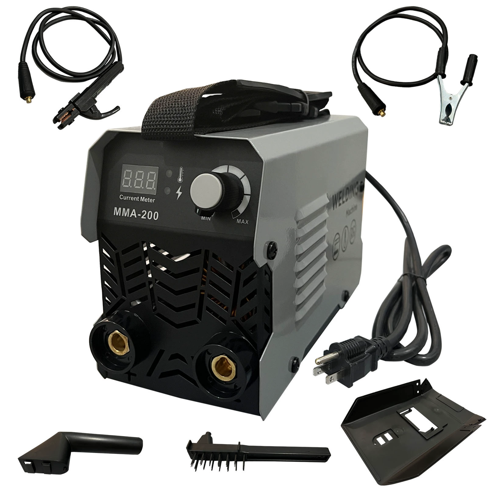 Сварочный аппарат Домашний ручной сварочный аппарат MMA-200 точечный сварочный аппарат Малый железный корпус ручной сварочный аппарат