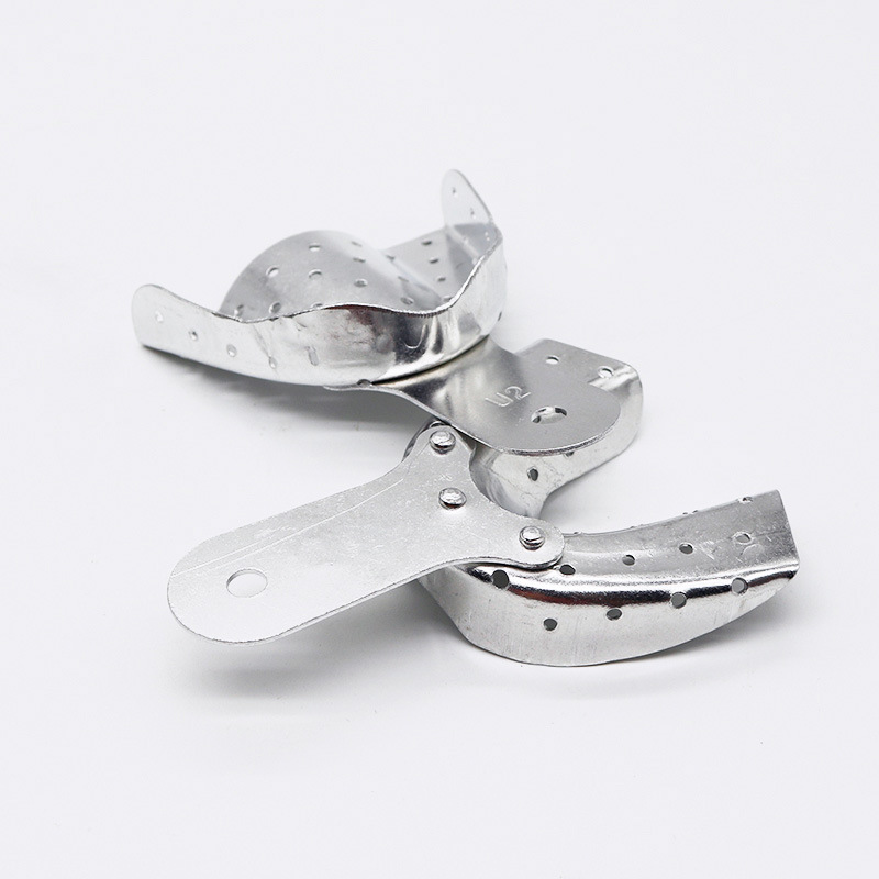 Molde resistente de alta temperatura del tenedor del diente que toma el tenedor dental oral todo-de aluminio de la bandeja de aluminio