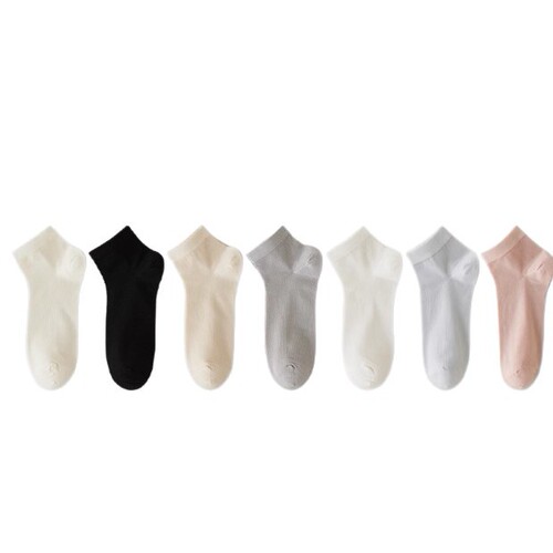 Women's Summer Thin Mulberry Silk Short Socks Boneless Anti-Odor Loose Mouth Postpartum Socks Summer Breathable Female Short Socks