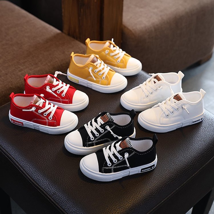 Children's Mango-Toe Canvas Shoes 2026 Autumn New High and Low Top Sneakers for Boys and Girls, Baby Sports Casual Shoes Trendy
