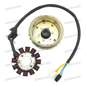Pedal motosiklet GY6 mühərrik hissələri EFI maqneto yığımı 23 qabarıq volan rulon