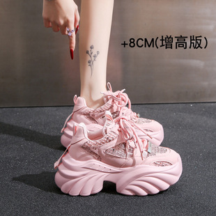 �羳��a2026��7cm�����߷�ɫ�W��͸���ϵ�ЬŮ�ٴ��\�����e��Ь