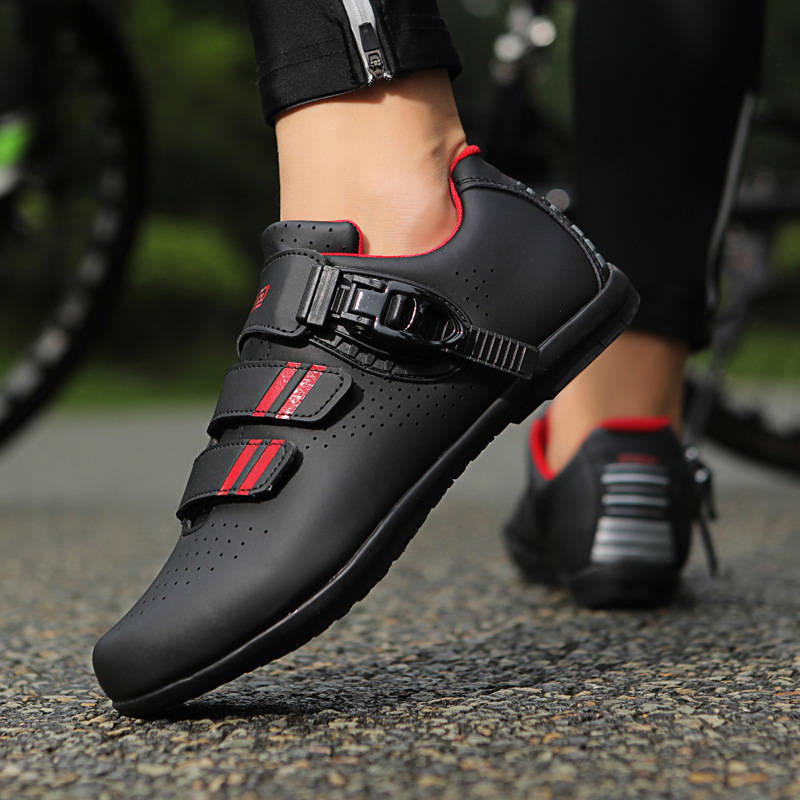2022 New Road Bike Mountain Bike Lock Shoes Dynamic Bicycle Shoes Cross Border Women's Hard Bottom Riding Shoes for Men
