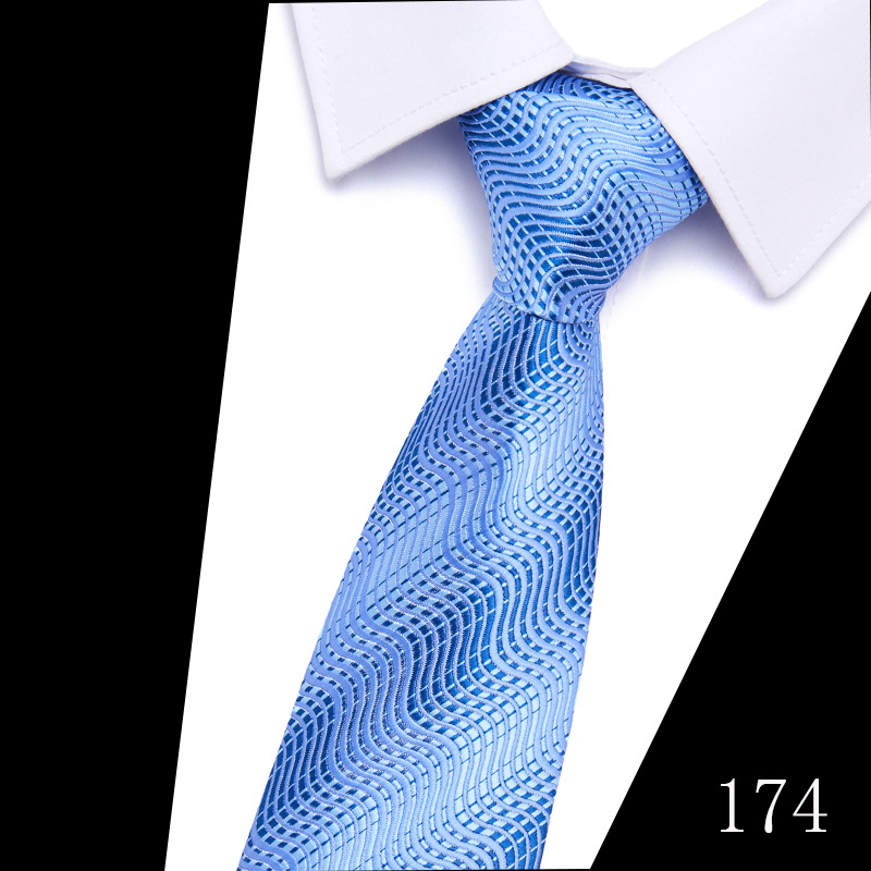 Casual Geometric Waves Polyester Polyester Yarn Men's Tie display picture 18