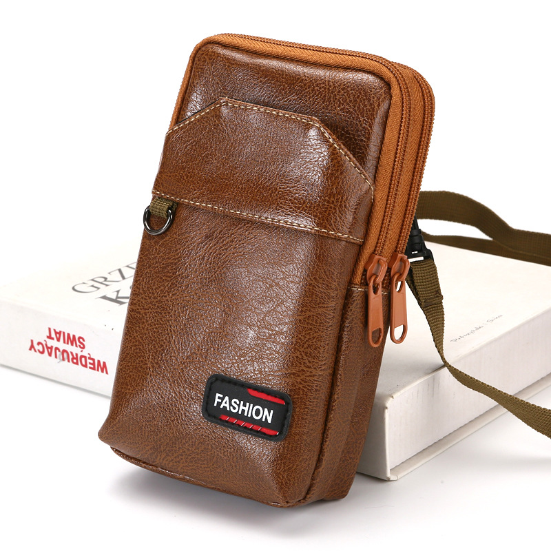 라이트 브라운 어깨 끈