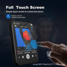 厂家批发跨境爆款2.4寸hifi迷你随身听mp3学生蓝牙无损mp4播放器