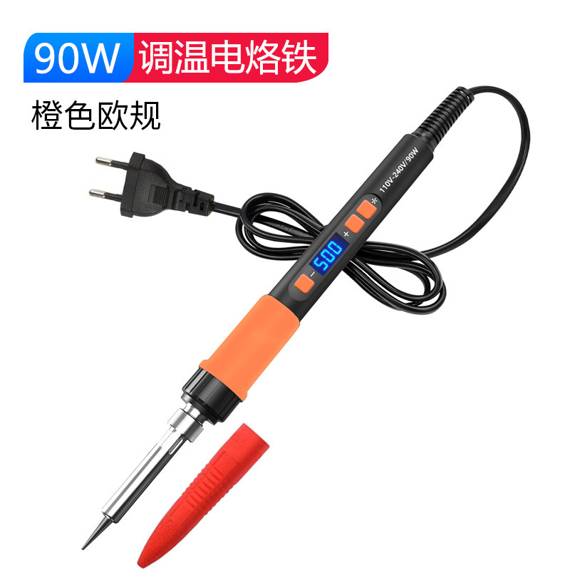 修理用専用電気はんだごて90W高出力汎用電気はんだペン家庭用溶接クロム鉄ロジウム鉄工具|undefined