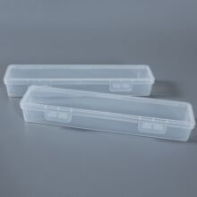 透明品牌塑料盒水粉笔眼影笔化妆刷文具包装盒五金工具餐具收纳盒