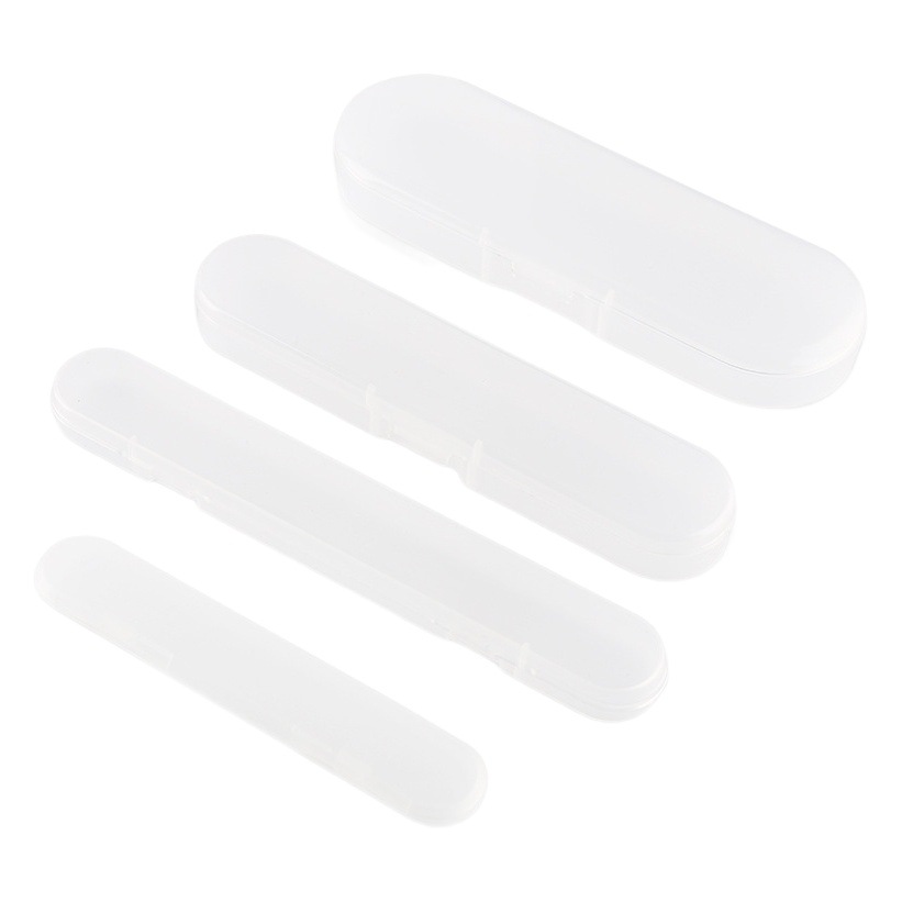 Covered hardware tools parts box beauty shop acne needle ear spoon plastic packaging plastic box rectangular storage box