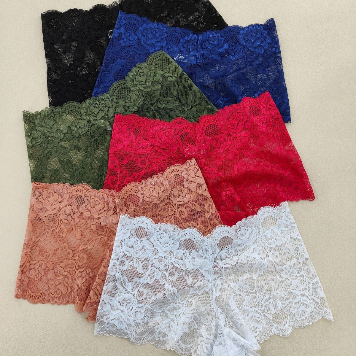 Europa tamaño transfronterizo flores de encaje sexy ropa interior de mujer cómoda y transpirable damas pantalones al por mayor comercio exterior