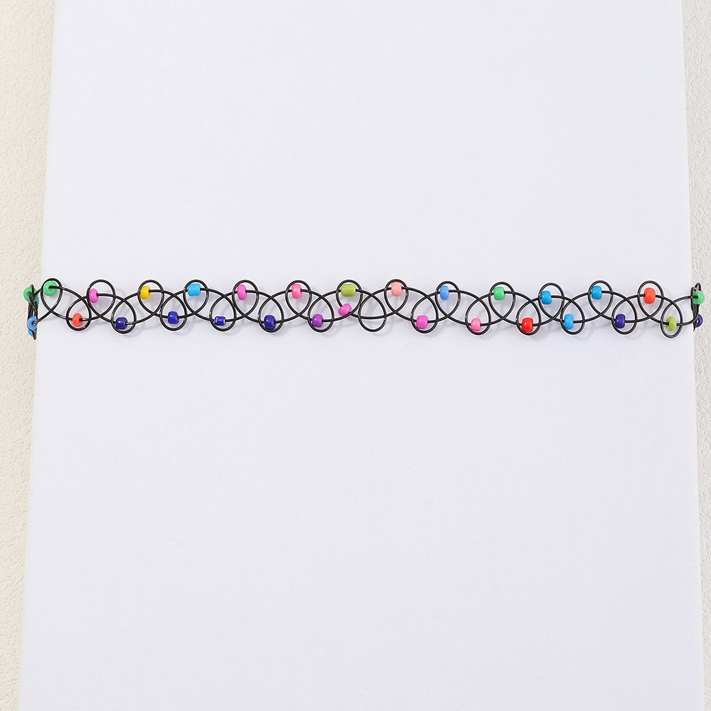 Fashion Geometric Miyuki Bead Elastic Necklace Wholesale display picture 5