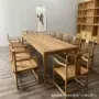 泡茶长方形实木组合茶桌