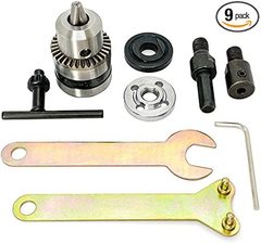 Drill Bit to Angle Grinder Accessory Cutting Polishing Grinding Conversion Connecting Rod Electric Angle Grinder Electric Tool Accessory