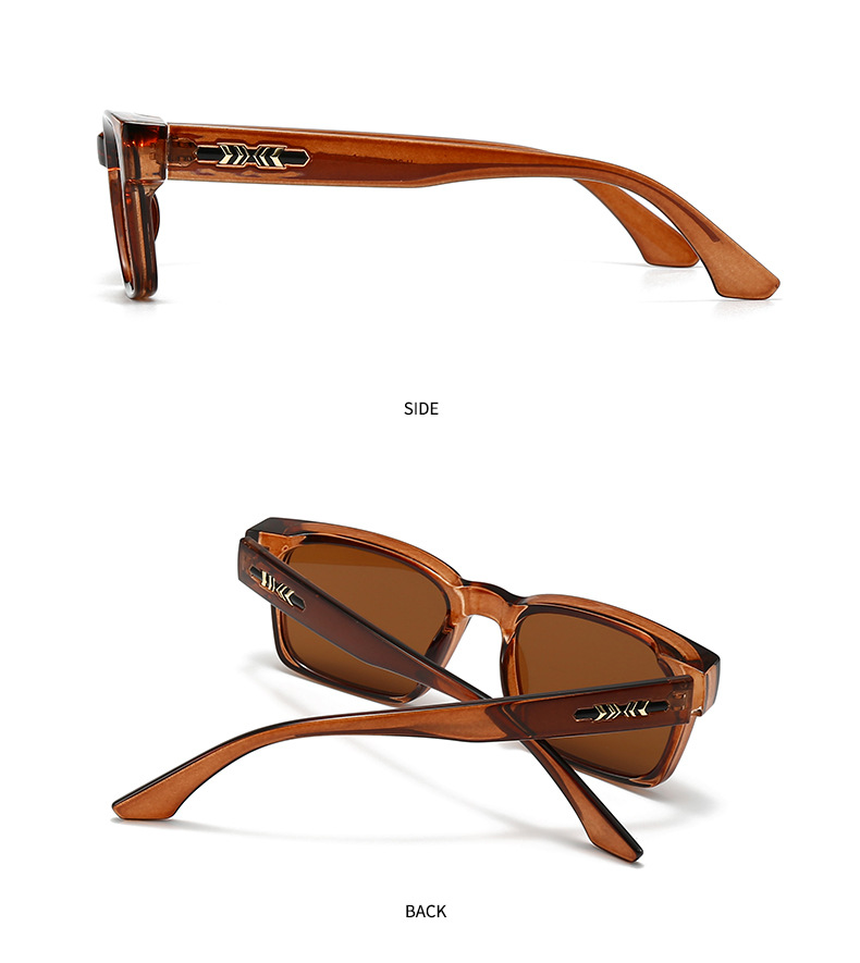 Square Sunglasses For Men Modern Vintage Unisex Eyewear Style_voghion.com