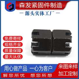 六角开槽螺母 GB6181/6178槽型螺帽槽型锁紧开口高螺帽带槽型螺母