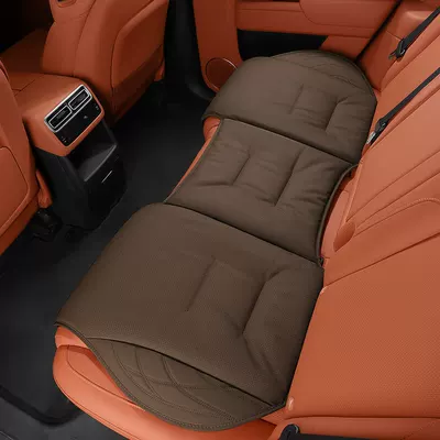 Seat Cushions, Superb, Kamiq, Seat cushion, seat cover - fully-enclosed-memory-foam-seat-cushion-chestnut-brown-1-piece-in-the-back-row