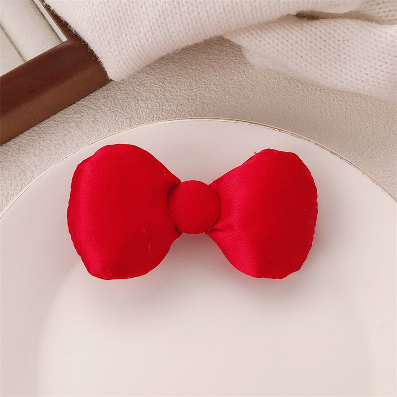 Bonita broca de cabello de arco japonés dulce anchora broca de cabello de cauda de caballo lateral broca de cabello adornamiento