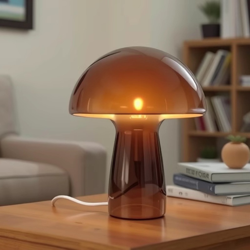 Botella de hongos para el hogar hidropónico floral decoración creativa simple vasijas de vidrio adornos de mesa nórdicos