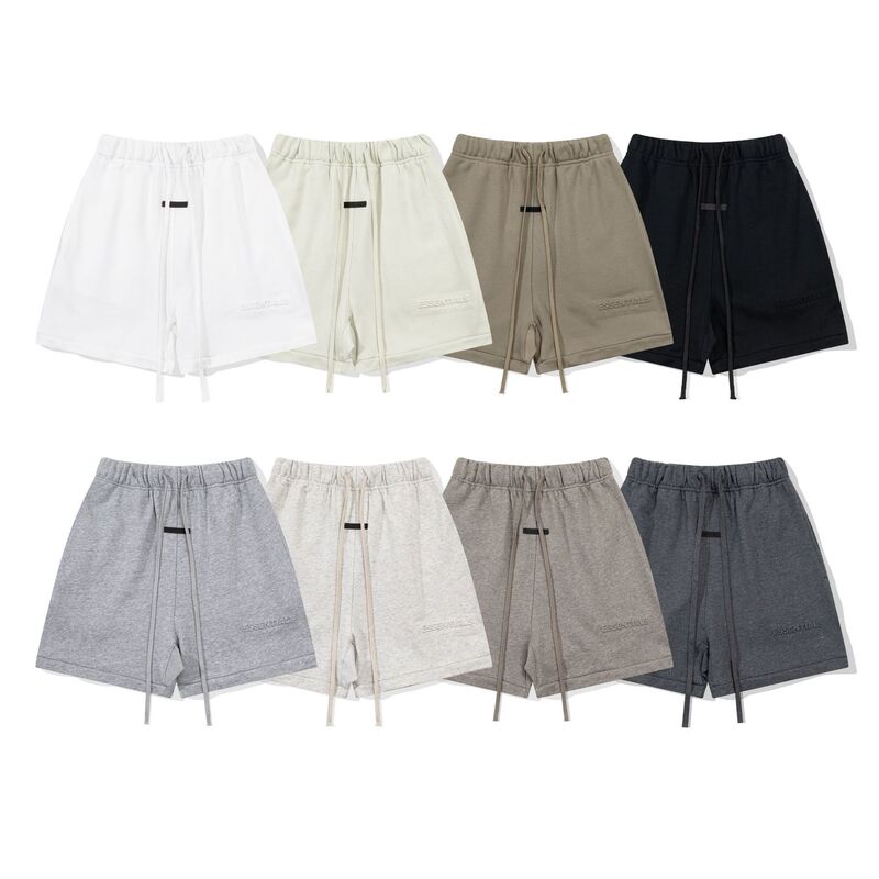 2026 Spring/Summer New Fog Embossed Letter Casual Loose Shorts Unisex Wholesale