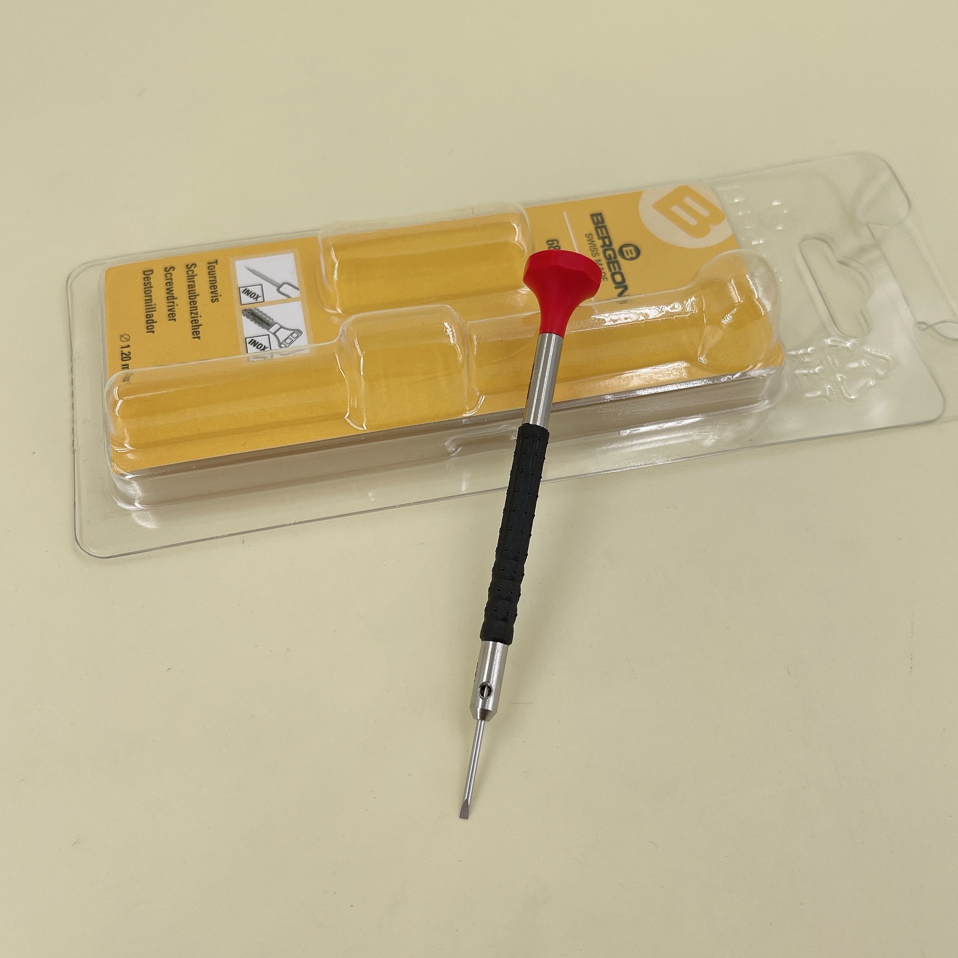 瑞士原装博格BERGEON 6899 一字螺丝刀 螺丝批 起子 修表工具