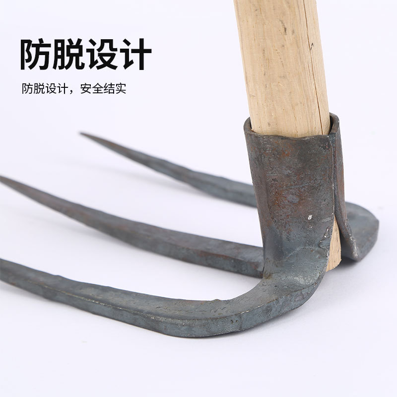 廠家批發鋤頭多規格膠柄園林工具木柄鋤頭迷你十字鎬家用花藝菜鋤