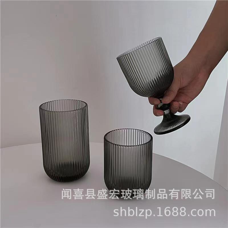 Copa de champán vidrio creativo elegante MEDIADOS DE-antiguo vidrio hogar vino champán vidrio antiguo