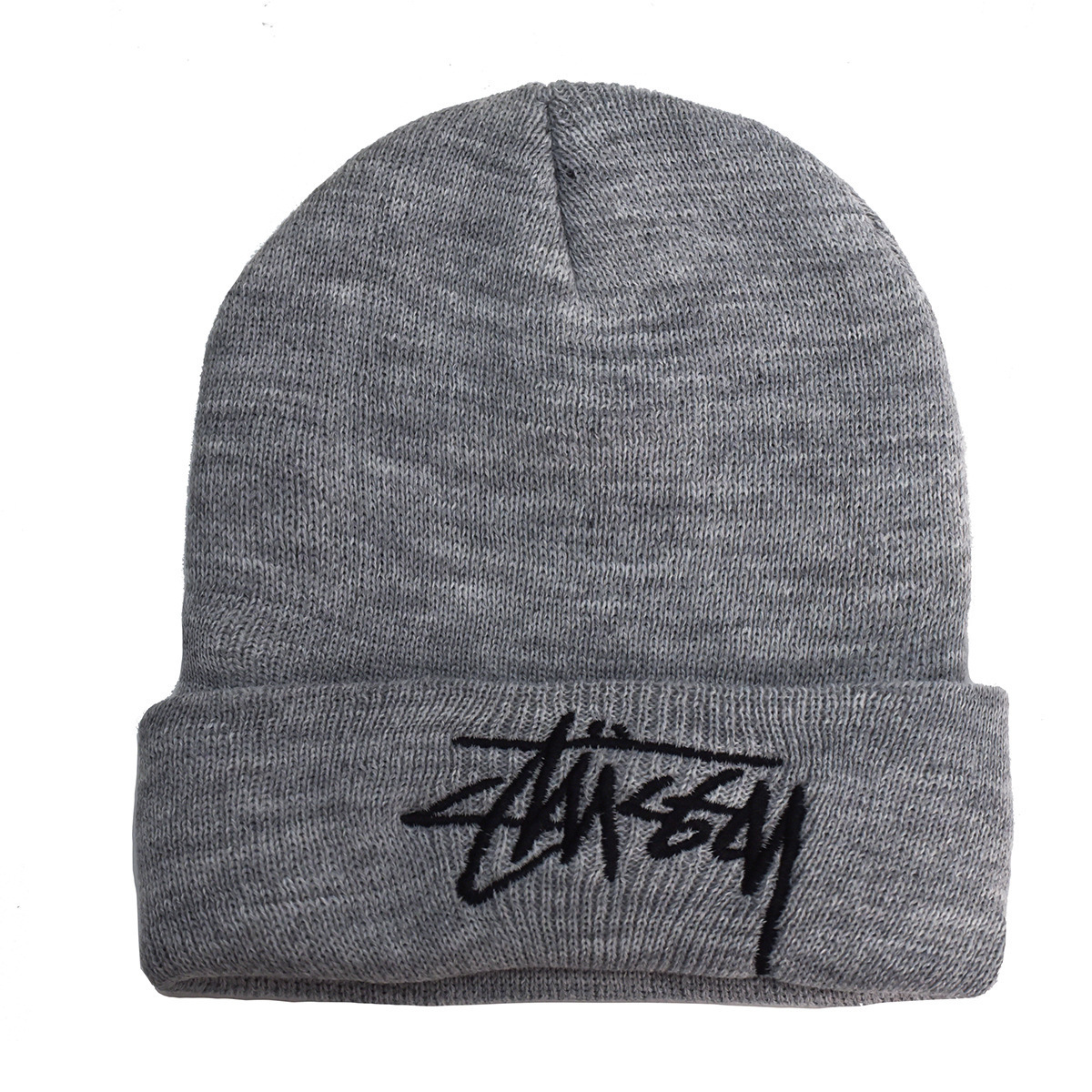 El comercio exterior de Corea del Sur super popular sombrero de punto de los hombres de gran circunferencia de la cabeza bordado Jersey frío sombrero de la calle de moda sombrero de lana para niños