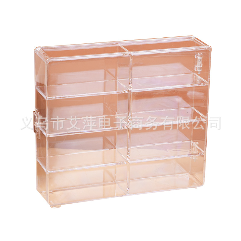 風火輪マッチ箱多美カード児童玩具車型収納箱1:64小型自動車防塵多格収納