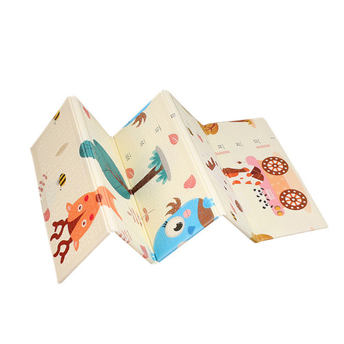 Factory Wholesale Baby Toddler Crawler Mat Thick Cartoon Foam Floor Mat Game Mat XPE Baby Crawling Mat Foldable