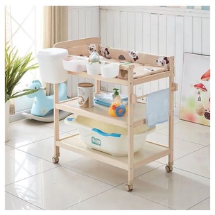 Diaper Table, Baby Care Table, Touch Table, Massage Table, Multi-Functional Splicing, Removable Changing Table, Storage