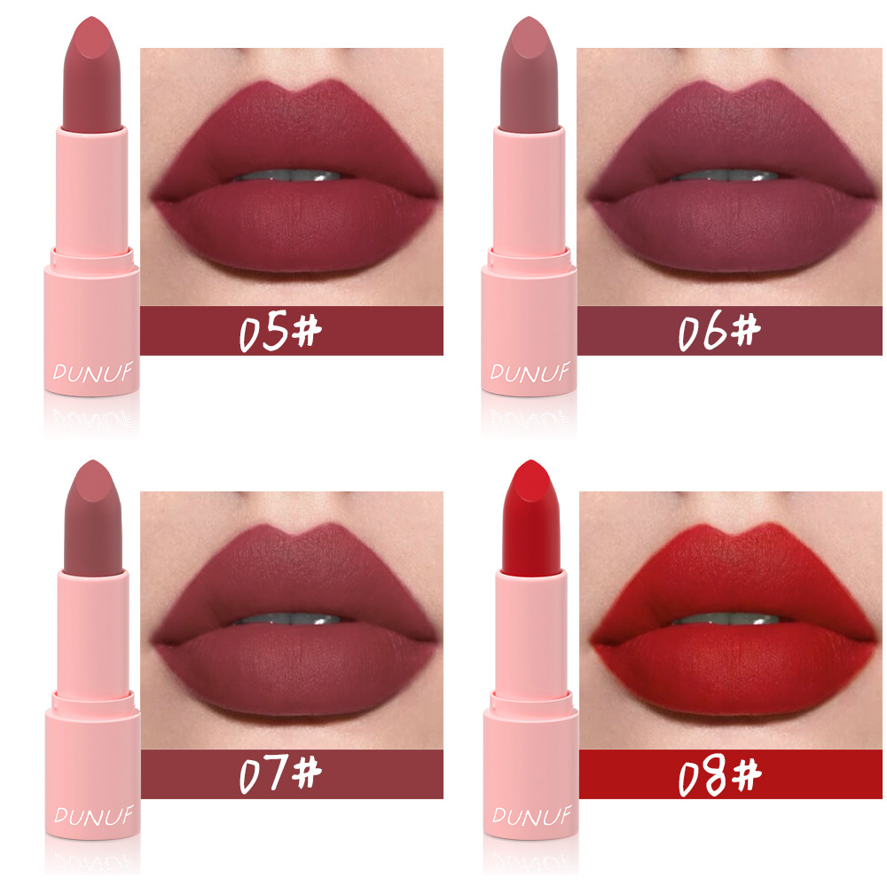Check it out! Link Disclaimer - Exclusive for Foreign trade :DUNUF 12-color matte lipstick undefined