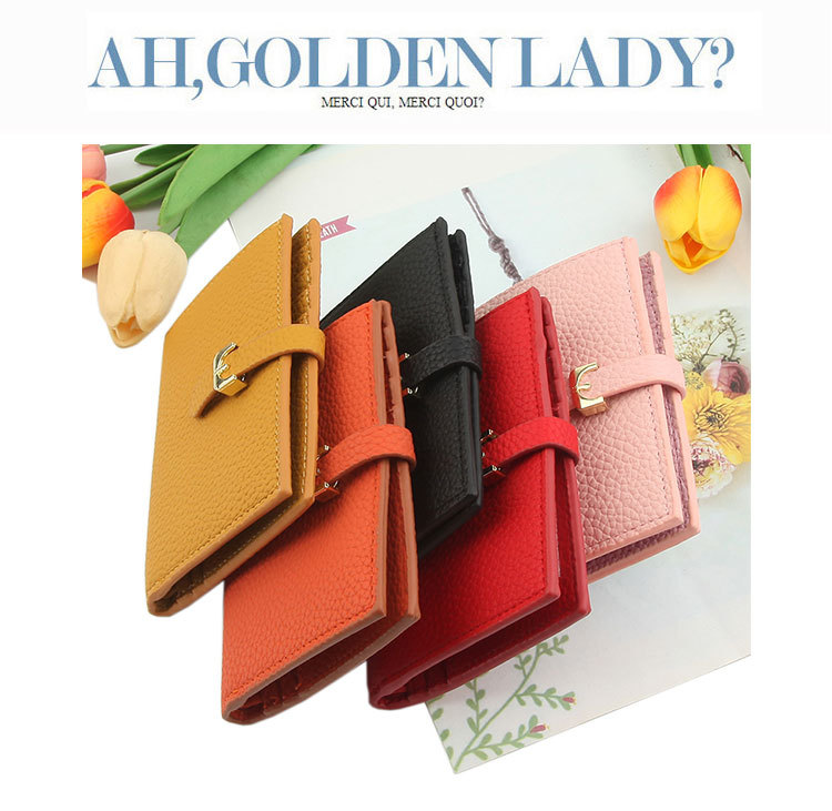 2021 New Korean Style Women's Short Chic Trendy Mini Cute Wallet Multi-functional Simple Leisure Coin Purse display picture 6