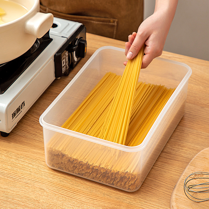 ヌードル収納ボックス長方形冷蔵庫キッチン食品級密封保冷ボックス|undefined