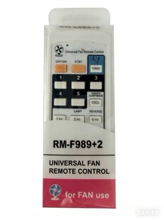 RM-F989+2�m���L���f��ͨ���b����Universal Fan Remote Conteol