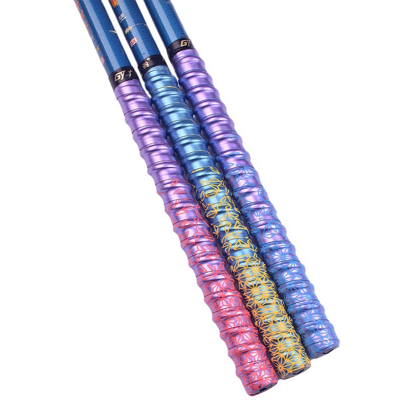 Fishing Rod Handle Wrap, Anti-Slip Sweat-Absorbing Tape, Outdoor Sports Men's Handle Wrap, Elastic Printed Anti-Slip Tape, Fishing Rod Grip Tape