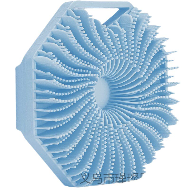 Silicone handheld ecological massager, new collection