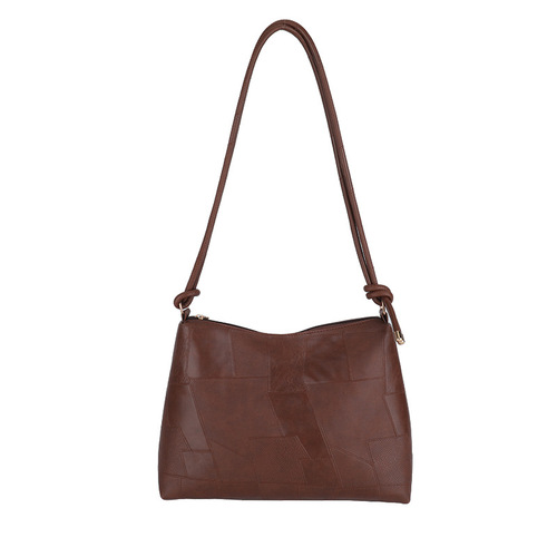 Women's Large Capacity Casual Solid Color Trendy Casual Personality Crossbody Tote Bag Single Shoulder Commuter Bag