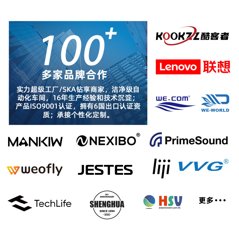 カスタム新型超清通話ノイズ低減HIFI音質耳かけ式無線イヤホン超大電力bluetoothイヤホン|undefined