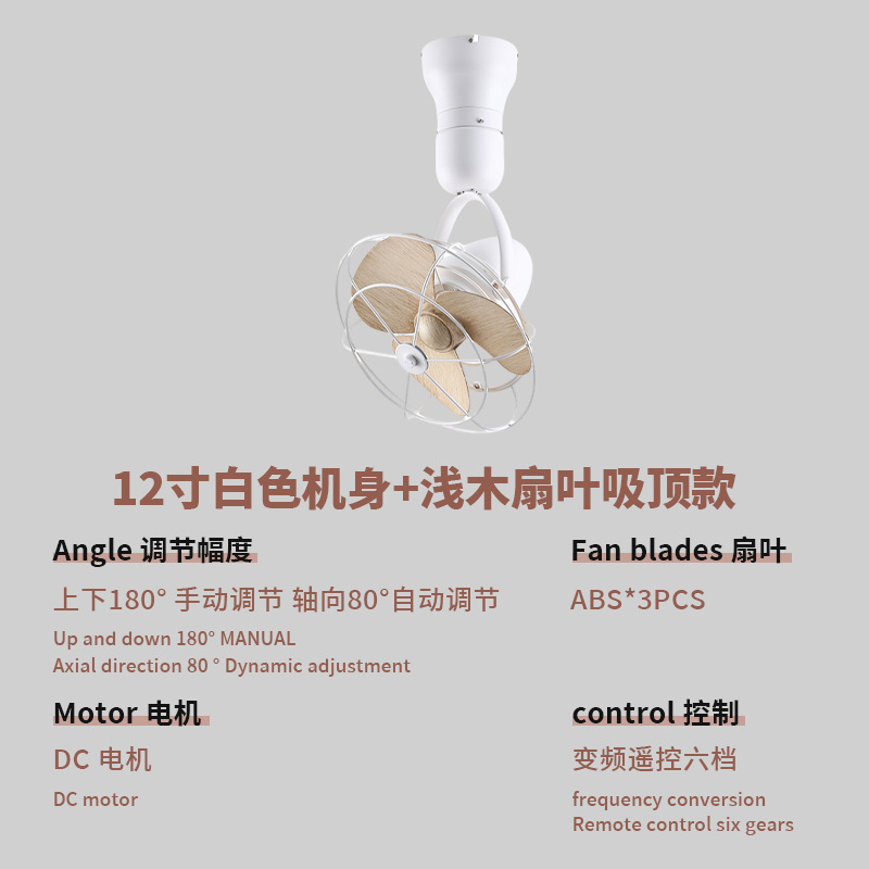 12inch 흰색 + 밝은 색상 천장 모델