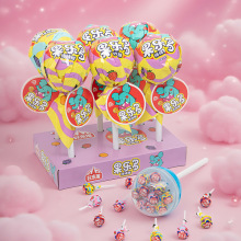 好来屋大号棒棒糖水果味造型商超儿童糖玩休闲小零食糖果玩具批发