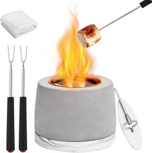 Amazon Cross-Border Mini Desktop Small Fireplace Alcohol Small Oven Portable Indoor and Outdoor Burning Fireplace Heating Stove
