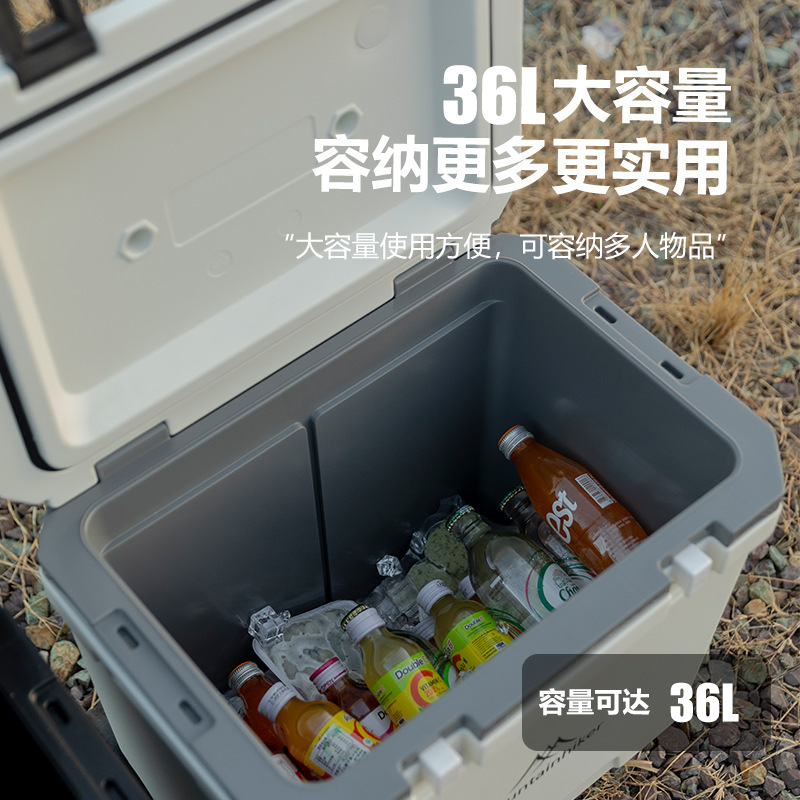 山の客滑車保温箱屋外携帯露店外食食品保冷保冷冷蔵庫氷桶車載キャンプ