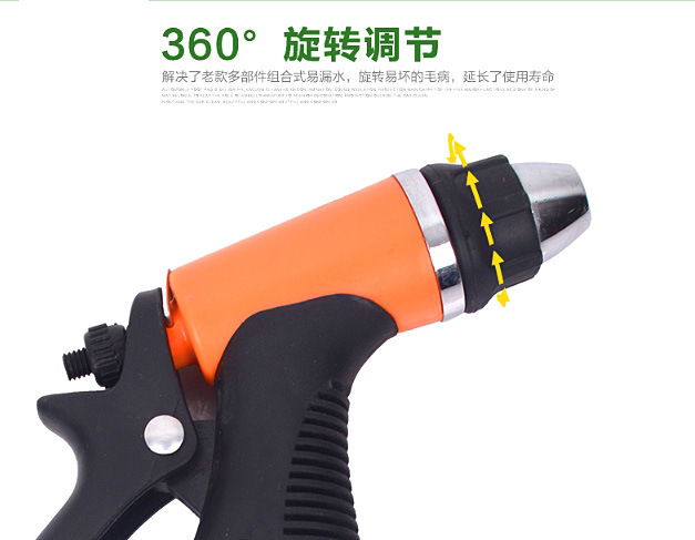 Factory supply 12V car car washer electric high pressure portable water pump all copper household car wash tool water gun